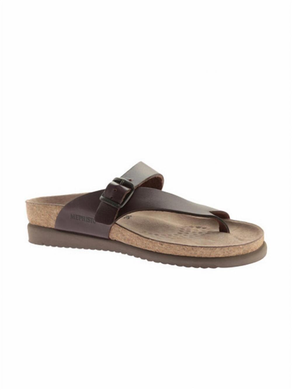 NEW MEPHISTO women's helen sandal in chestnut